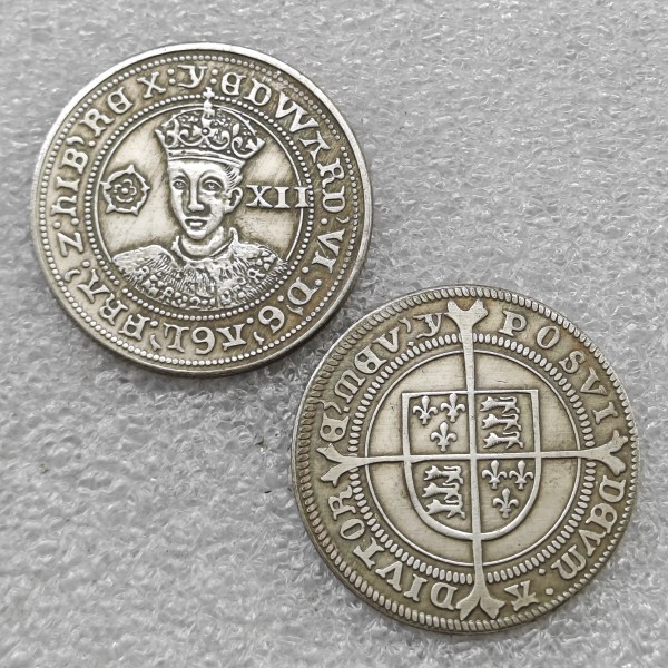 1551 England (United Kingdom) 1 Shilling - Edward VI Copy Coin