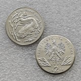 1995 POLAND 2 Zlote Coins COPY commemorative coins