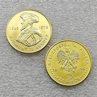 1548 - 1572  Poland coin - Kings and princes Polish: Sigismund II Augustus  FREE SHIPPING