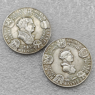 Poland Lithuania - THALER 1533 - Sigismund Avgust -Copy Coin commemorative coins