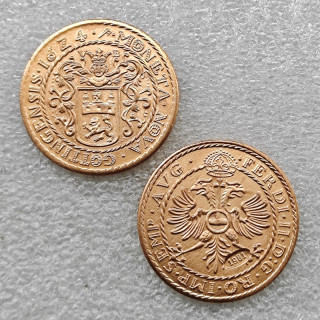 Rare 1624 Copper European 31mm (1981) Copy Coin commemorative coins