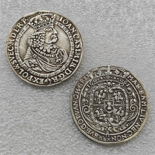 Talar 1661 - Jan Kazimierz - Bydgoszcz - Medal - Poland Copy Coin commemorative coins