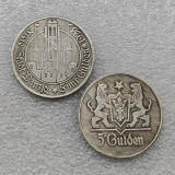 1923 POLAND DANZIG 5 GULDEN COPY COIN commemorative coins