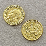 1925 POLAND 10 ZL COPY COIN commemorative coins