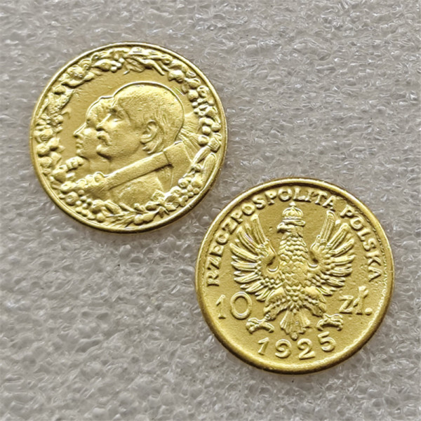 1925 POLAND 10 ZL COPY COIN commemorative coins