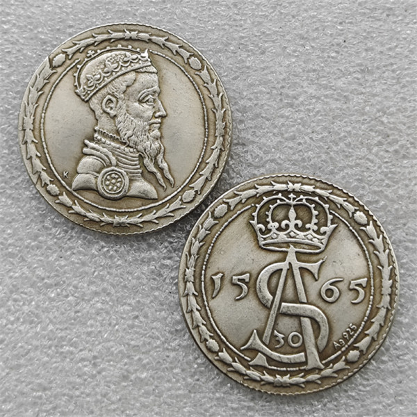 Poland : Litva 1565 - Talar SIGIS ( Zygmunt II August) COPY commemorative coins