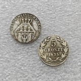 1835 Poland 5 GROSZY  Copy Coin commemorative coins
