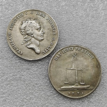 1771  Poland THALER S.A.P. - STANISLAUS AUGUSTUS Rex Pol Copy Coin commemorative coins