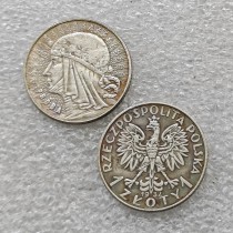 1932 Poland 1 Złoty (próba) Copy Coins