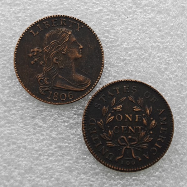 1806 Draped Bust Large Cent Copy Coin commemorative coins