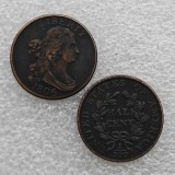 1806 Lg6 Draped Bust Half Cent Copy Coin commemorative coins