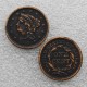 1856 Braided Hair Large Cent Copy Coin commemorative coins