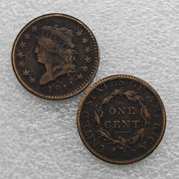 1814 Classic Head Large Cents Copy Coin commemorative coins