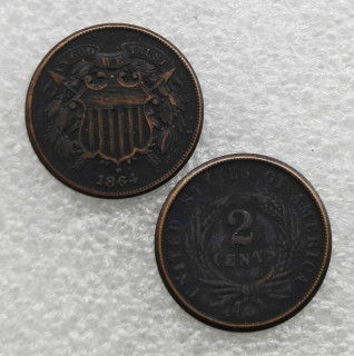 1864 Two Cents Copy Coin commemorative coins