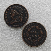 1835 Classic Head Half Cent Copy Coin commemorative coins
