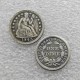 1843 United States Seated Liberty Dime Copy Coins