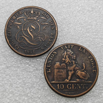 BELGIUM 10 CENTIMES 1841 COPY FREE SHIPPING