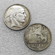 BELGIUM 1955 - 20 FRANCS (BELGIQUE) Copy Coin commemorative coins