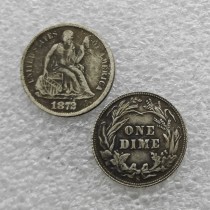 1872-S United States Seated Liberty Dime Copy Coins