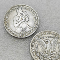#5805 Sexy Girl Morgan Dollar Hobo Coin Antique Style Commemorative Coins,Gifts,Home Decoration.