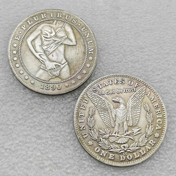#5804 Sexy Girl Morgan Dollar Hobo Coin Antique Style Commemorative Coins,Gifts,Home Decoration.