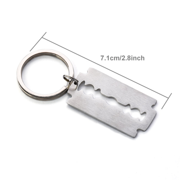 Anything Can Be Happen With A Razor Keychain