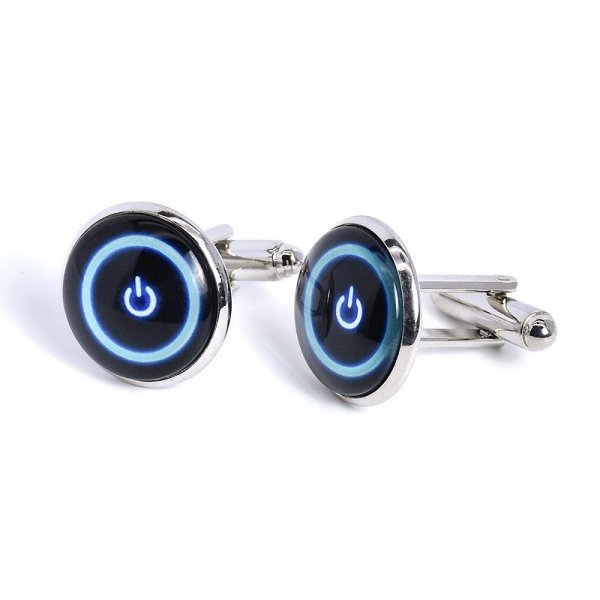 Power Button Cufflinks
