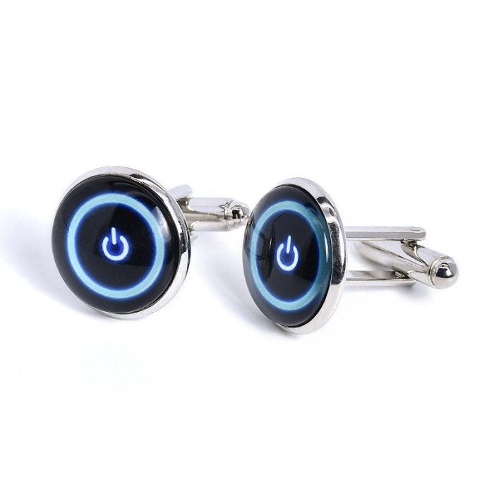 Power Button Cufflinks