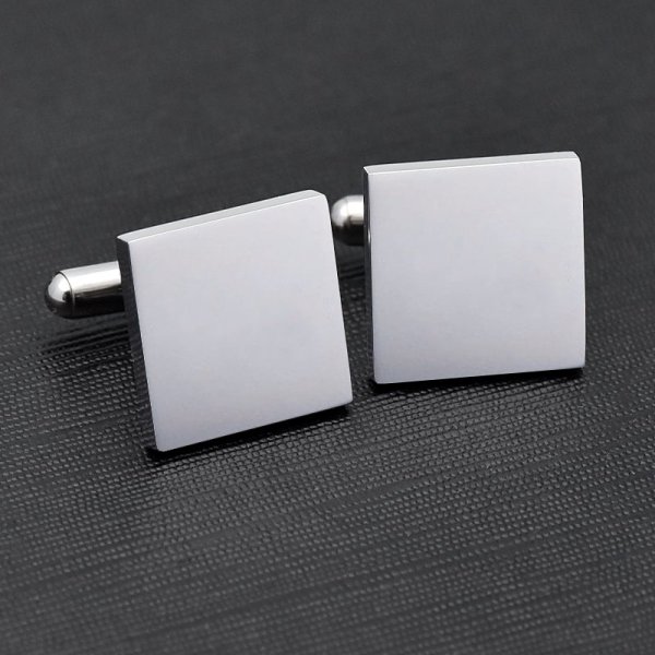 Monogrammed Name Cufflinks