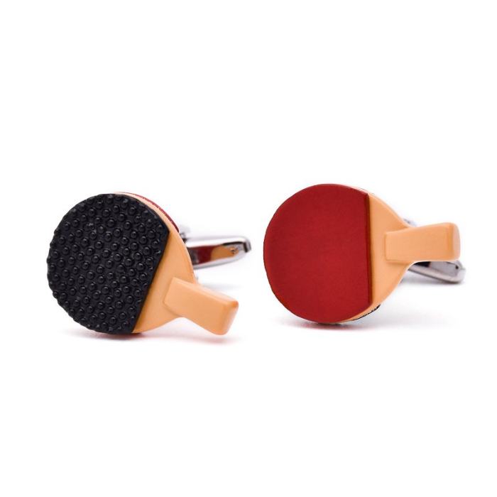 Ping Pong Paddle Cufflinks