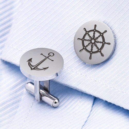 Anchor & Helm Cufflinks