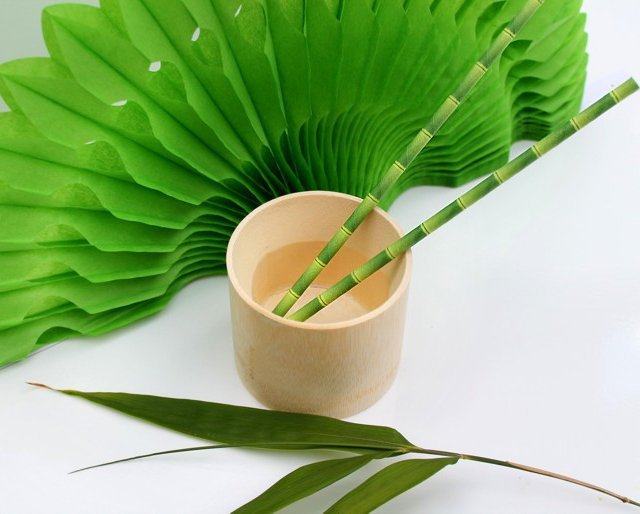Bamboo Paper Straws