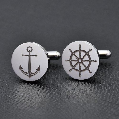 Anchor & Helm Cufflinks