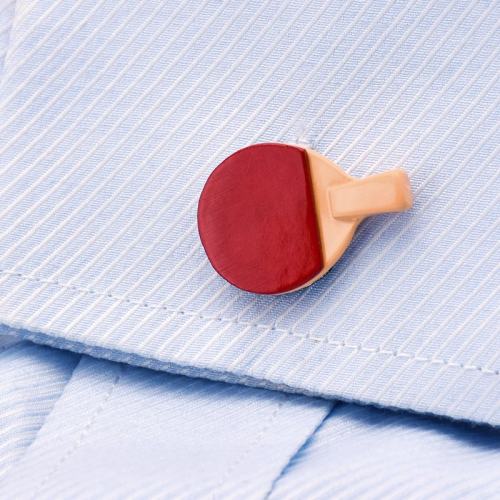 Ping Pong Paddle Cufflinks