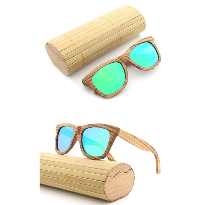 Free Shipping Zebrawood Sunglasses