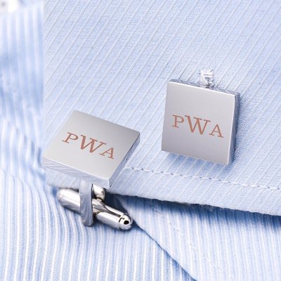 Personalized Letters Cufflinks
