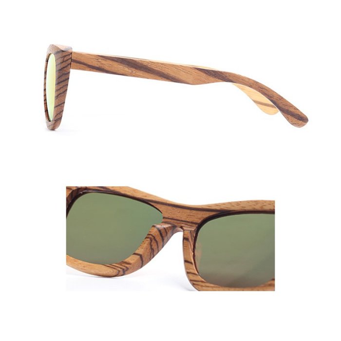 Free Shipping Zebrawood Sunglasses