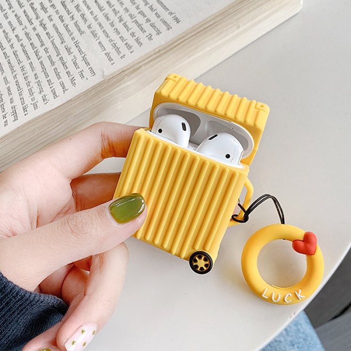 Free Shipping Tiny Suitcase AirPods Case Cute Gift for Women