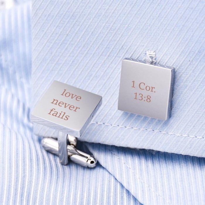 Love Never Fails Cufflinks