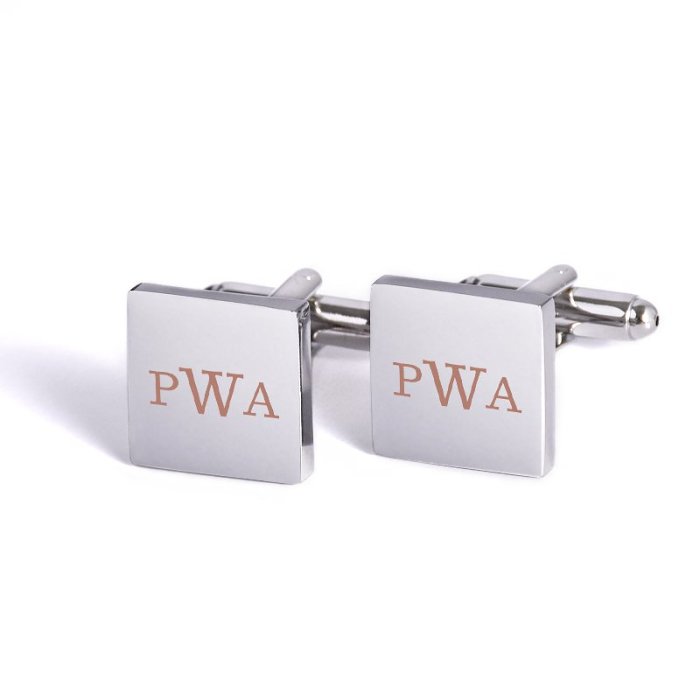Personalized Letters Cufflinks