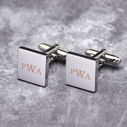 Personalized Letters Cufflinks