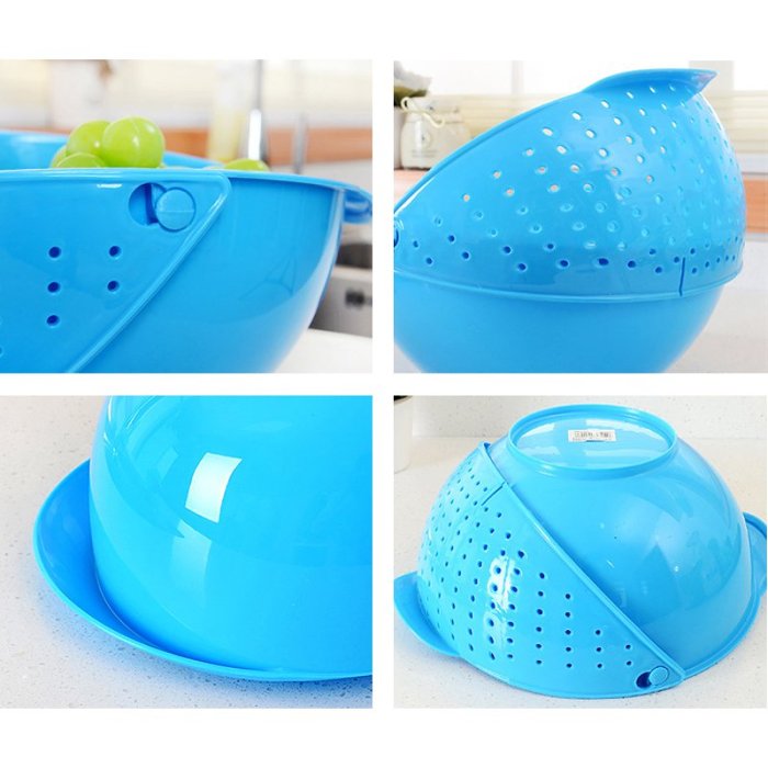Free Shipping Rinse Bowl & Strainer
