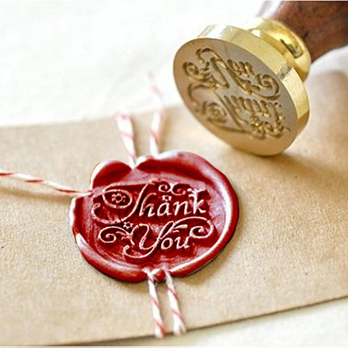 Floral Thank You Wax Seal Kit
