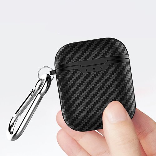 Carbon Fiber Grain AirPods Case