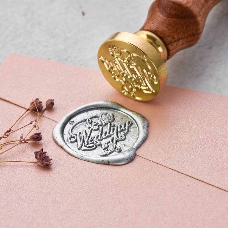 Penguin Wax Seal Stamp for Wedding Envelopes Personalized Sealing Wax Stamp  Kit : Veasoon