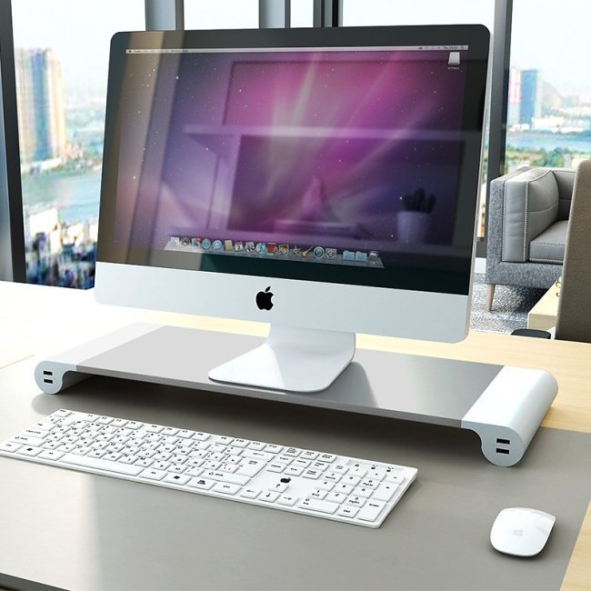 Aluminum Monitor Stand