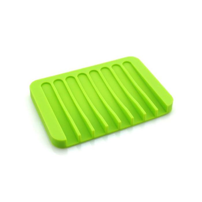 Corrugated Silicone Soap Holder Soap Dish