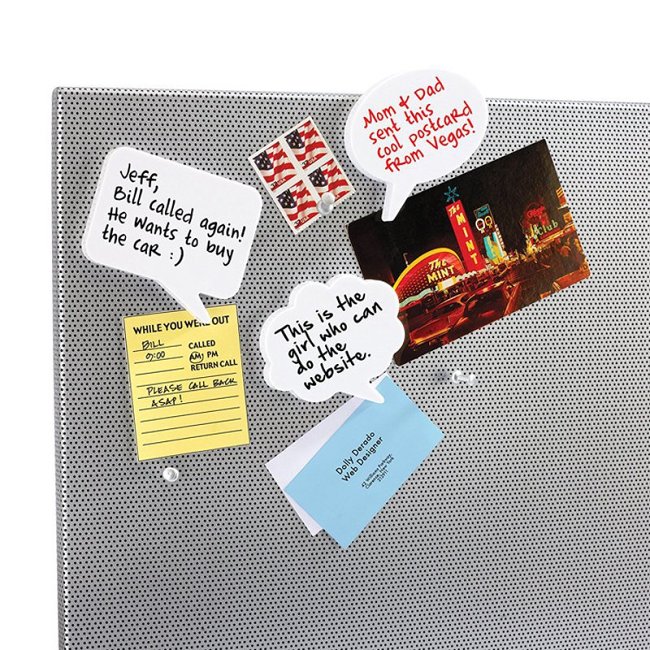 Message Cloud Magnetic Memo Pad