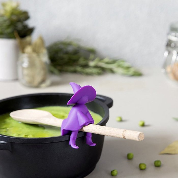 Witch Spoon Holder And Steam Releaser