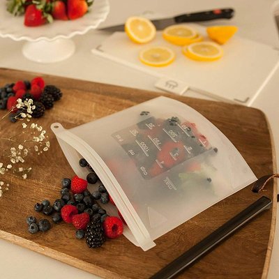 Reusable Seal Silicone Bag